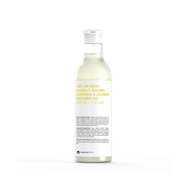 Botánicapharma Oatmeal Jojoba Bath Gel 500ml 