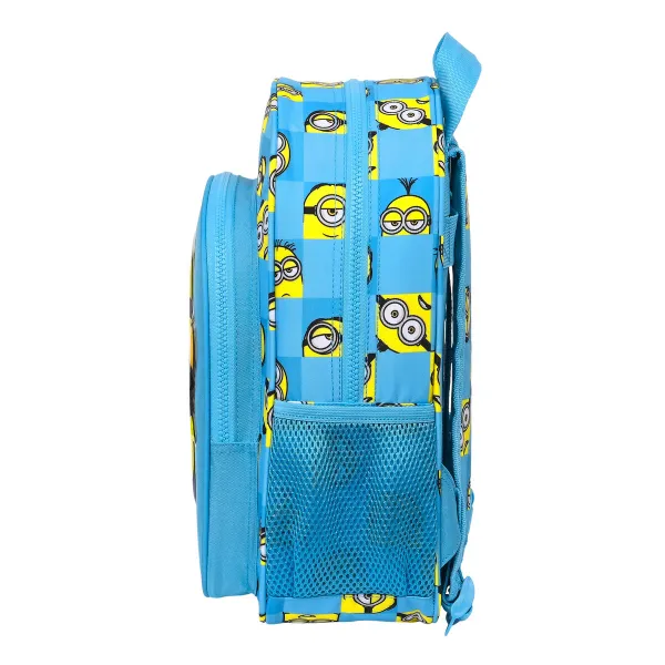 Школьный рюкзак Minions Minionstatic Синий 26 x 34 x 11 cm