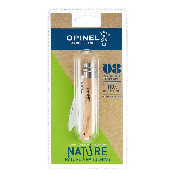 Taskunuga Opinel nº8 Roostevaba teras 8 cm