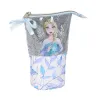 Школьный пенал Frozen Memories Синий Белый 8 x 19 x 6 cm