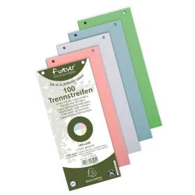 Seperators Exacompta 13495B Card Multicolour (100 Units)