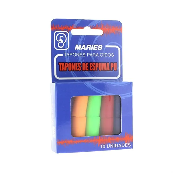 Maries Ear Plugs Foam Ear Plugs 10 Units