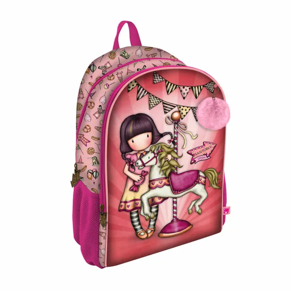Koululaukku Gorjuss Carousel Lohi 31.5 x 40 x 22.5 cm