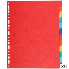 Seperators Exacompta Maxi Multicolour A4+ 12 Sheets (25 Units)