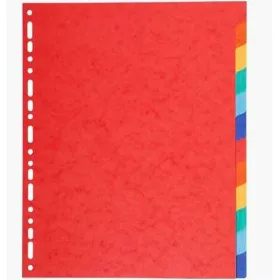 Seperators Exacompta Maxi Multicolour A4+ 12 Sheets (25 Units)