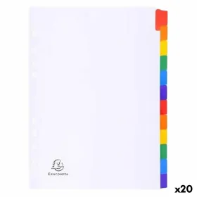 Eraldajad Exacompta Valge A4 (20 Ühikut)
