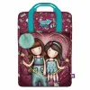 Skolas soma Gorjuss Fireworks Sarkanbrūns 25 x 36 x 10 cm
