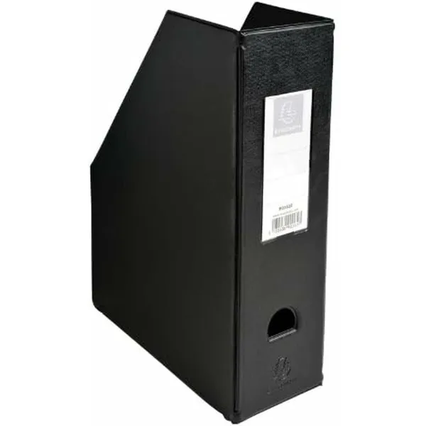 Lehtiteline Exacompta Musta A4 PVC (10 osaa)