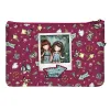 School Case Gorjuss Fireworks Maroon (23.4 x 15.5 x 1.5 cm)