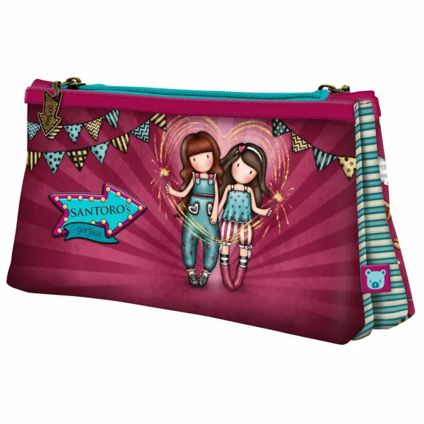 Double Carry-all Gorjuss Fireworks Maroon