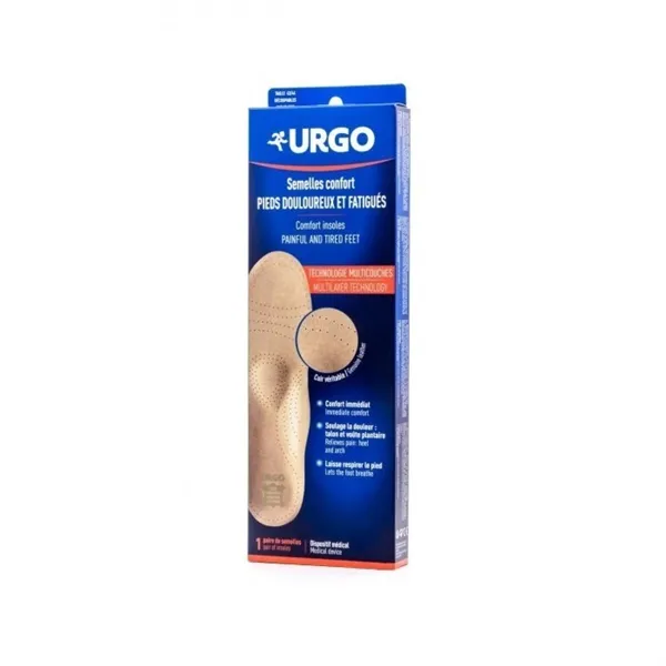 Urgo Comfort Insoles Size 36-38