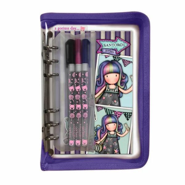 Toimistotarvikesetti Gorjuss Up and away 5 Kappaletta Purppura