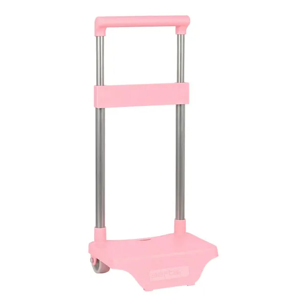 Rucksack Trolley Safta Light Pink 22 x 67.5 x 17 cm