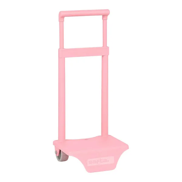 Rucksack Trolley Safta Light Pink 18 x 54 x 16 cm
