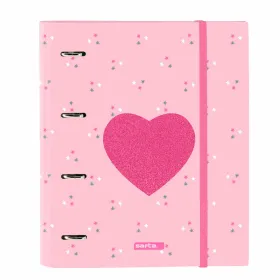 Папка-регистратор Safta CorazÓn A4 Розовый (27 x 32 x 3.5 cm)