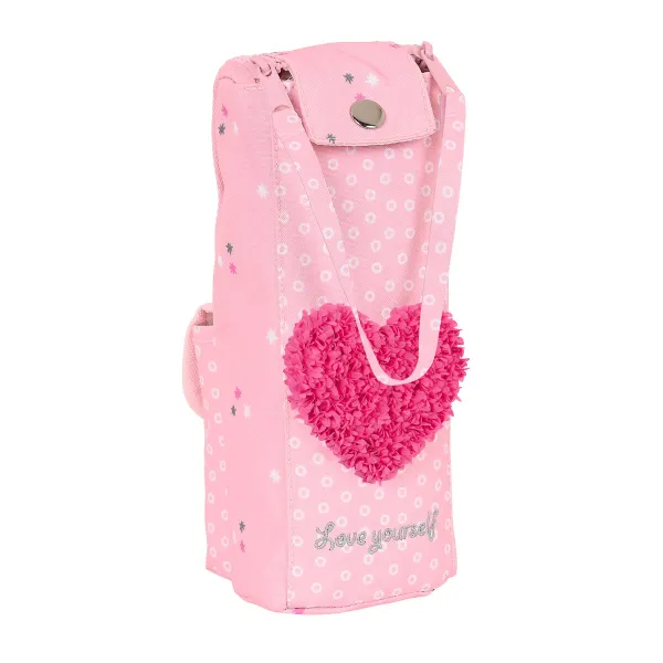 Mokyklinis dėklas Safta Love Yourself Rožinė (6 x 21 x 6 cm)