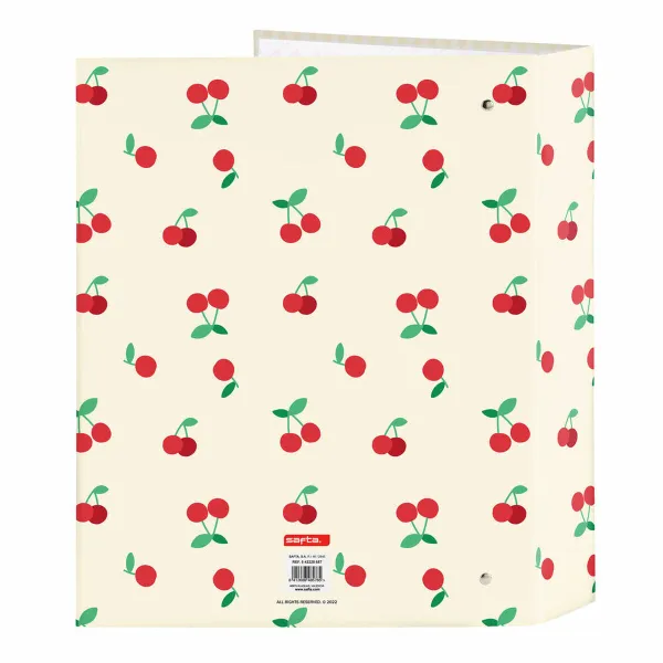 Gredzenveida stiprinājums Safta Cherry Bēšs A4 27 x 33 x 6 cm