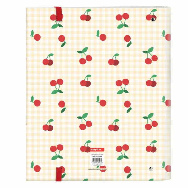 Gredzenveida stiprinājums Safta Cherry A4 Bēšs (27 x 32 x 3.5 cm)