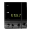 Žiedinis segtuvas Safta Surf A4 Juoda (27 x 32 x 3.5 cm)