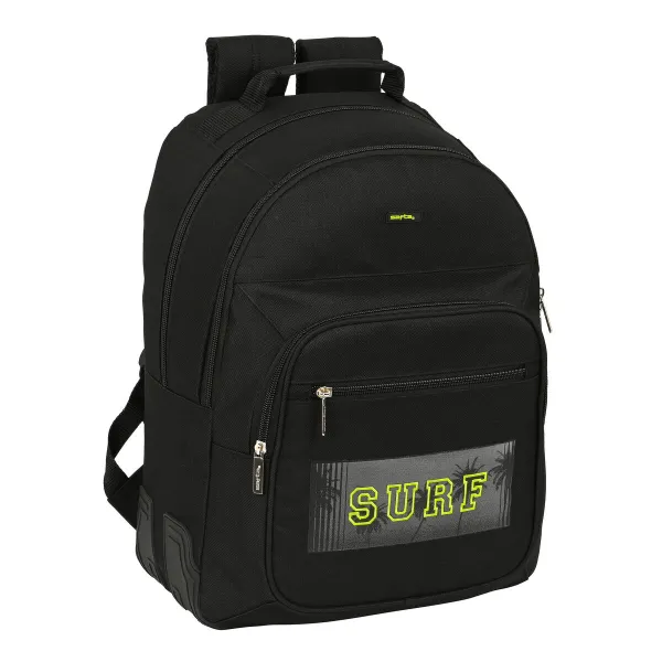 Koululaukku Safta Surf Musta 32 x 42 x 15 cm
