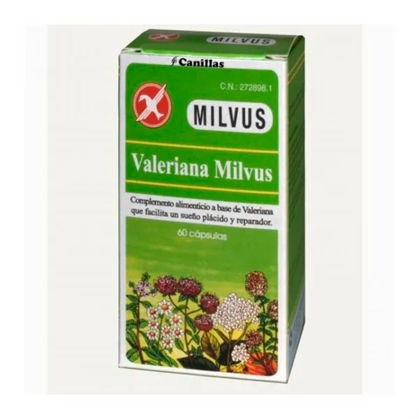 Milvus Valeriana 60 Capsules