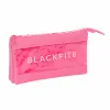 Trīsvietīgs futrālis BlackFit8 Glow up Rozā (22 x 12 x 3 cm)