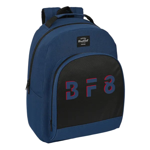 Skolas soma BlackFit8 Urban Melns Tumši Zils 32 x 42 x 15 cm