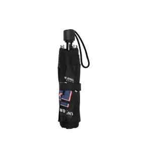 Taitettava sateenvarjo BlackFit8 Urban Musta Laivastonsininen (Ø 98 cm)