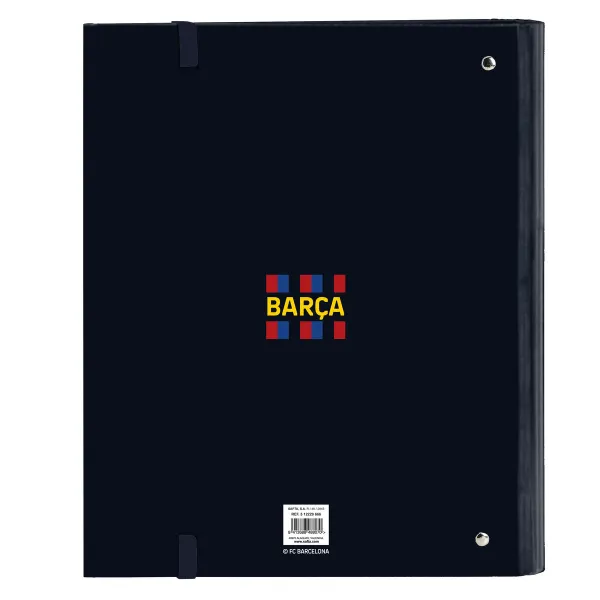 Rengaskansio F.C. Barcelona Punaruskea Laivastonsininen 27 x 32 x 3.5 cm