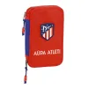 Двойной пенал Atlético Madrid Красный Тёмно Синий (28 Предметы)