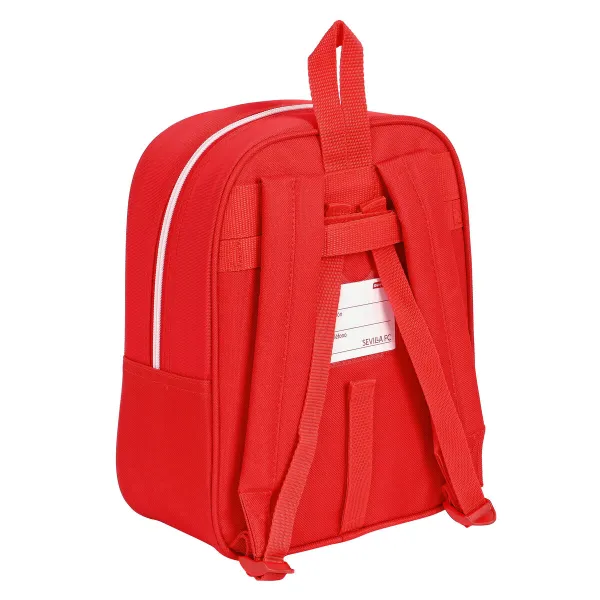 Skolas soma Sevilla Fútbol Club Sarkans 22 x 27 x 10 cm