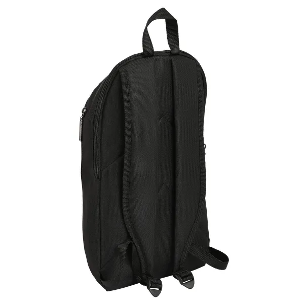 Bērnu soma Sevilla Fútbol Club Teen Mini Melns (22 x 39 x 10 cm)