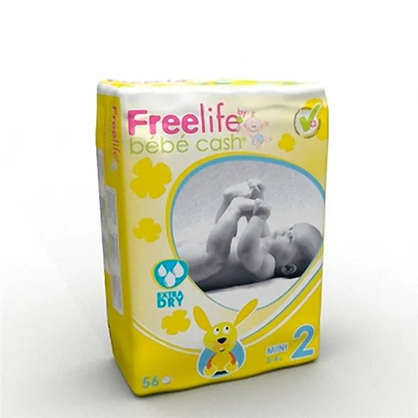 Freelife Bebe Cash Nappy 2 Mini 3-6Kg 56U