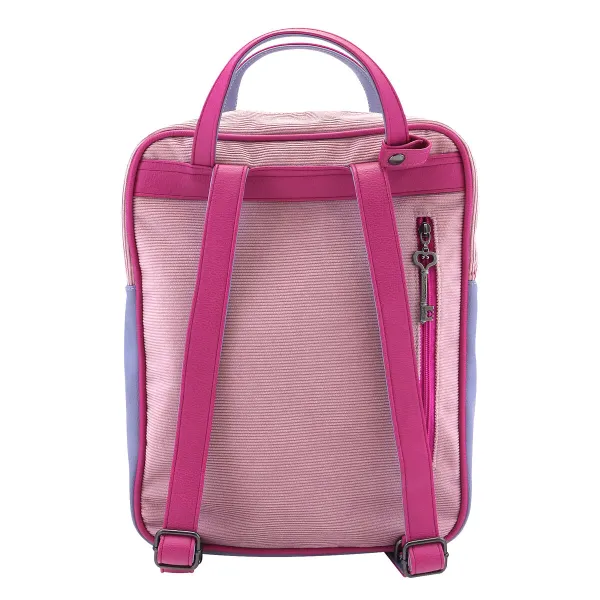 Selkäreppu Gorjuss Cheshire cat Pinkki Purppura (27 x 10 x 37 cm)
