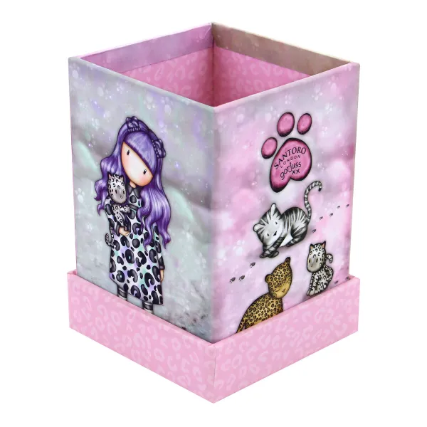 Pieštukų dėklas Gorjuss Ruby wild Spalvotas Kartonas (8,2 x 11,2 x 8,2 cm)
