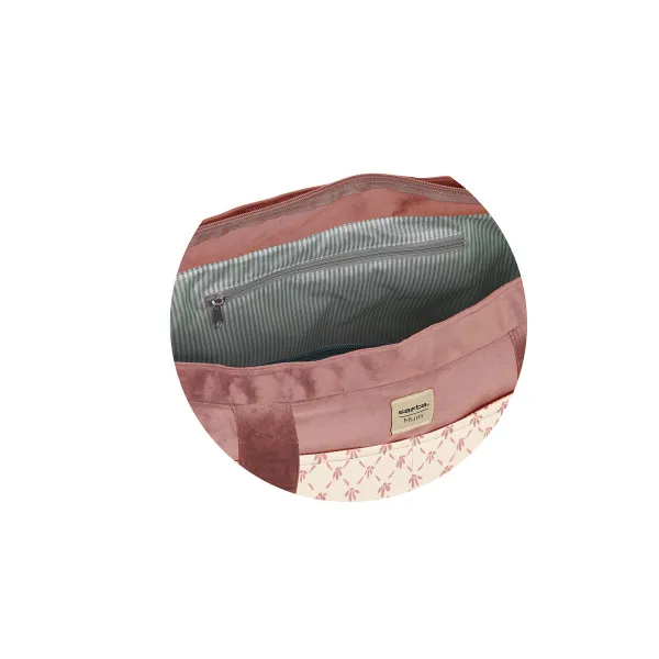 Vaipanvaihtolaukkku Safta Marsala Pinkki (46 x 26 x 15 cm)