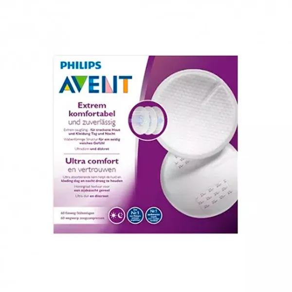 Avent Absorbent Pads 60 Pcs