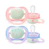 Avent Girl Ultra Air Nighttime Pacifier 0-6 Months 2U