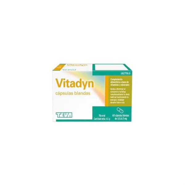 Teva Vitadyn 60 Softgels