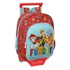 Reppu pyörillä The Paw Patrol Funday Sininen Punainen 26 x 34 x 11 cm