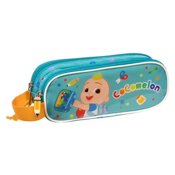 Двойной пенал CoComelon Back to class Светло Синий (21 x 8 x 6 cm)