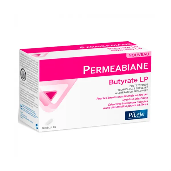 Pileje Permeabiane Butirato LP 60 Capsules