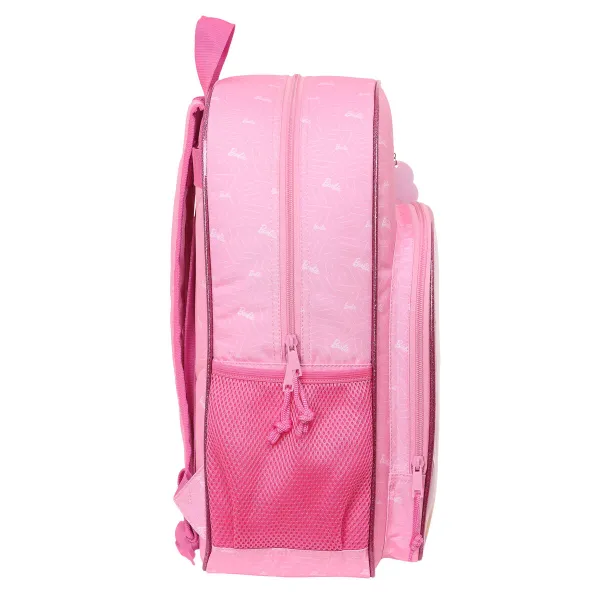 Skolas soma Barbie Girl Rozā 33 x 42 x 14 cm