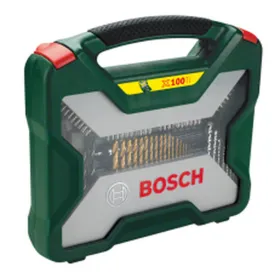 Drill bits and tits set BOSCH X-Line Box Titanium 100 Daudzums