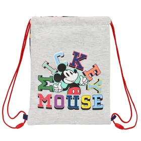 Сумка-рюкзак на веревках Mickey Mouse Clubhouse Only one Тёмно Синий 26 x 34 x 1 cm