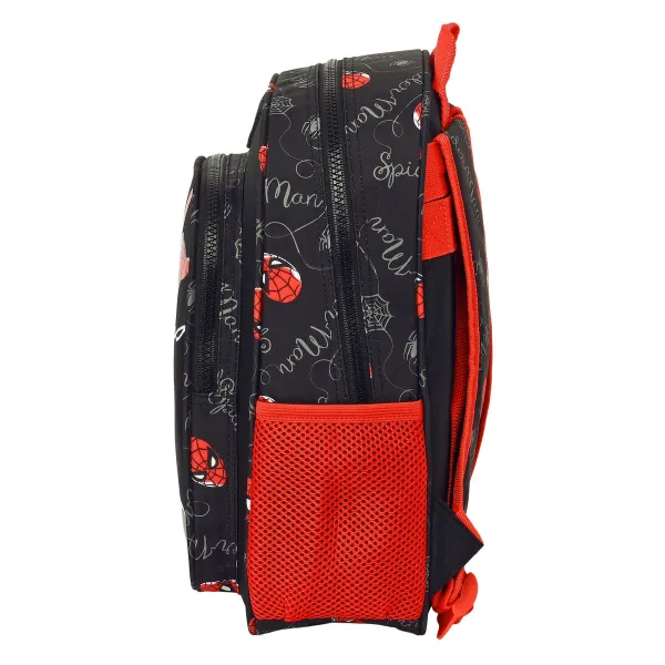 Bērnu soma Spider-Man Hero Melns 27 x 33 x 10 cm