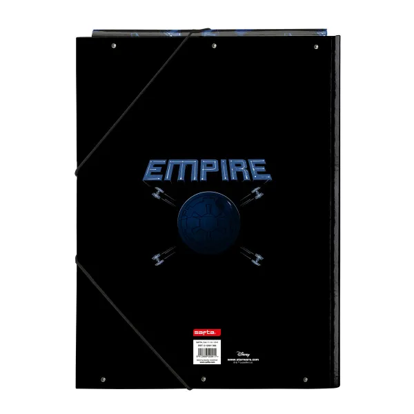 Organizatora Mape Star Wars Digital escape Melns A4