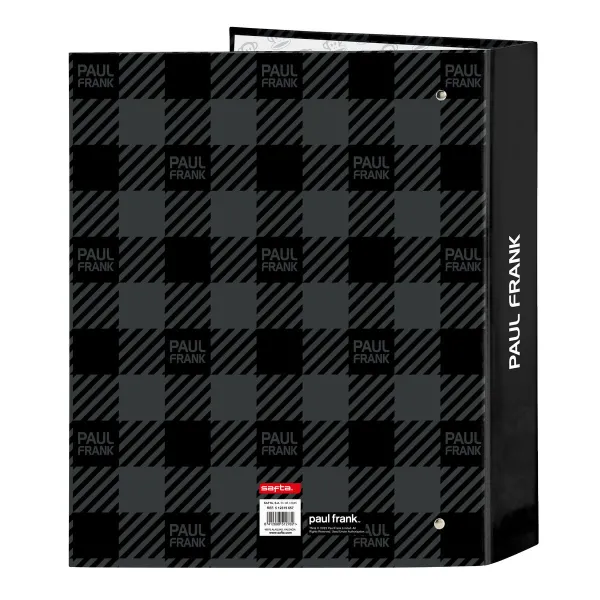 Rengaskansio Paul Frank Campers Musta A4 (27 x 33 x 6 cm)