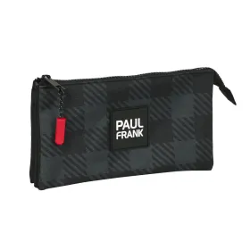 Kolmilokeroinen laukku Paul Frank Campers Musta (22 x 12 x 3 cm)