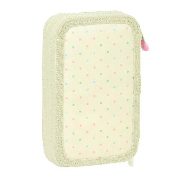 Mokyklinis penalas su priedais Glow Lab Magic flow Rusvai gelsva 12.5 x 19.5 x 4 cm (28 Dalys)